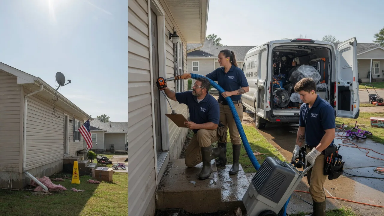 Ceiling Water Damage Restoration in Mooers Forks, NY near me